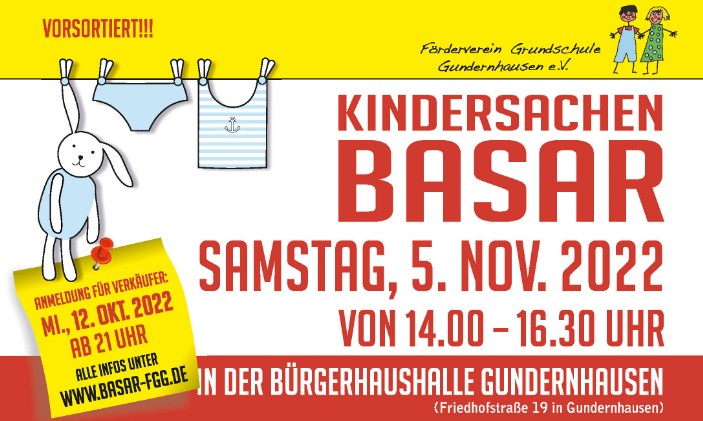 Kindersachen-Basar 2022